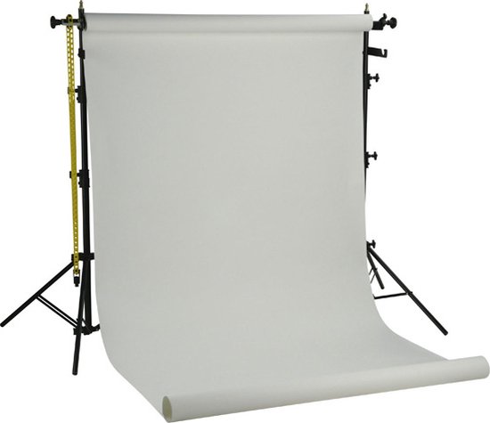 Falcon Eyes Achtergrond Systeem SPK-1W incl. 1 Rol Wit 1,38x11 m