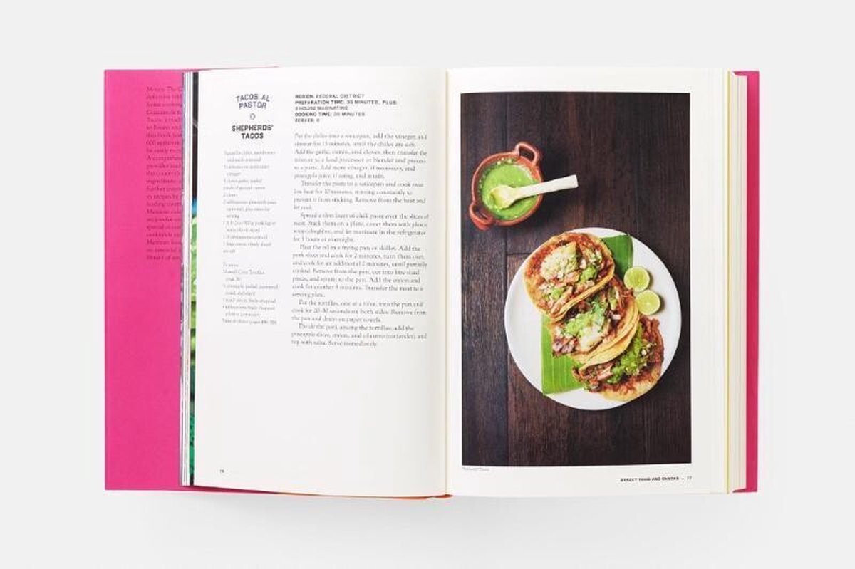 Mexico : the Cookbook - back cover