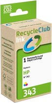 RecycleClub Cartridge compatibel met HP 343 Kleur K20217RC