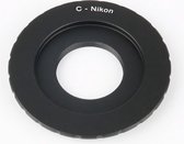 Adapter C-AF: C mount movie Lens-Nikon DSLR AF mount Camera