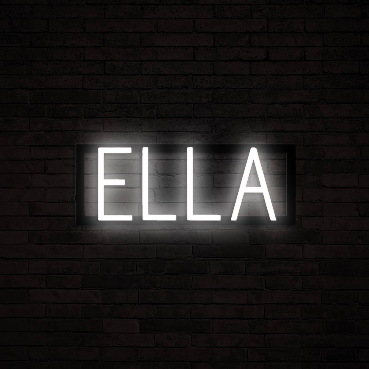 ELLA - Neon LED Lamp Kinderkamer | SpellBrite | 40,16 x 16 cm | 6 Dimstanden & 8 Lichtanim