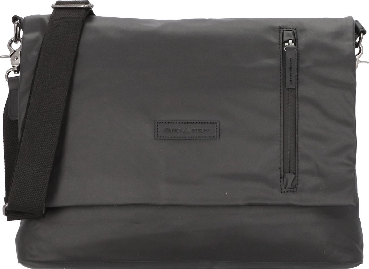 Greenburry Aviator Messenger 39 cm laptop compartiment - 37cm (15 duim) - black