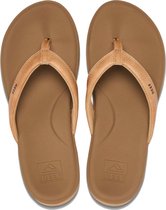 Reef Cushion Cloudnatural Dames Slippers - Cognac - Maat 40