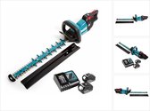 Makita DUH 502 RG accu heggenschaar 18V 50cm + 2x accu 6.0 Ah + lader