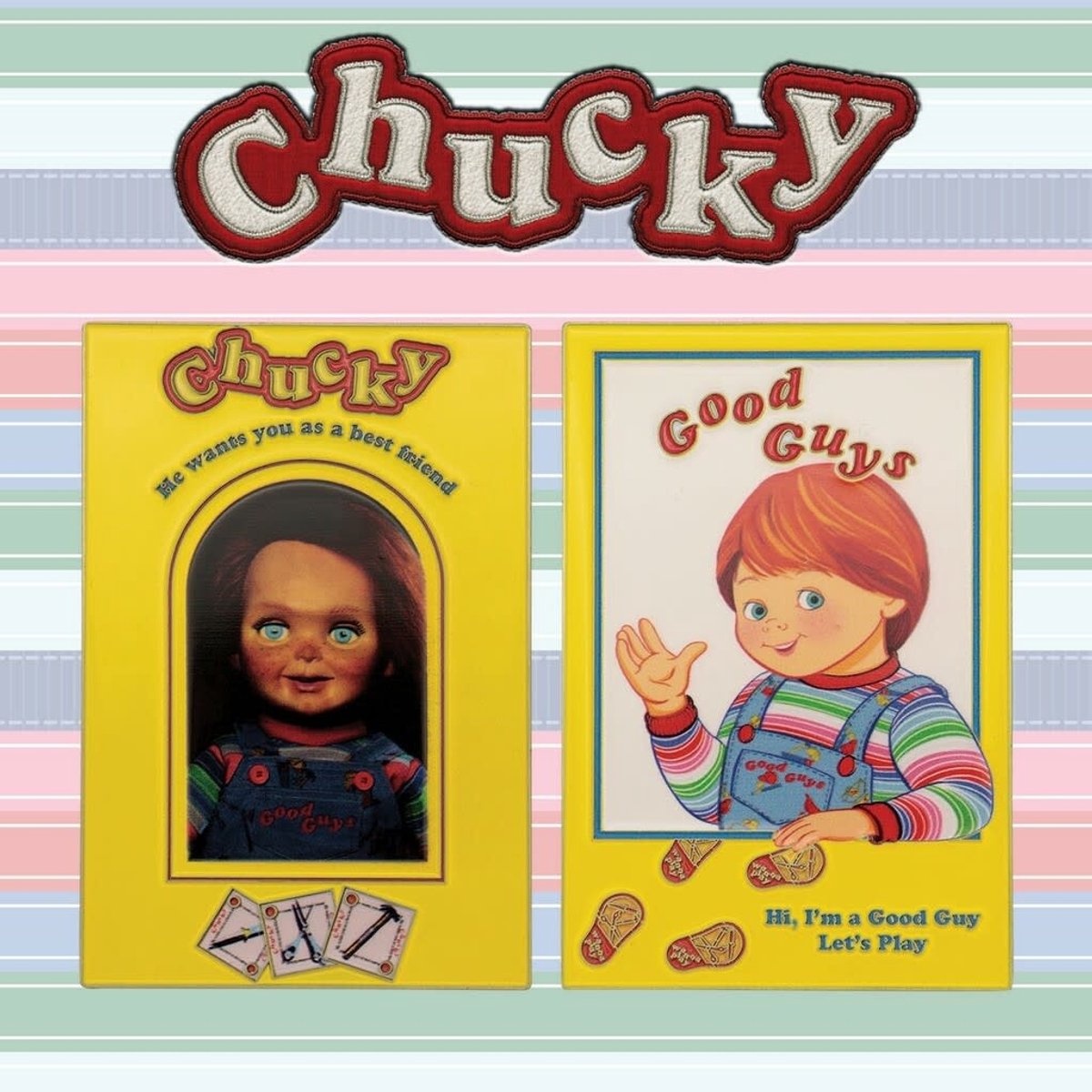 FaNaTtik Child´s Play Ingot and Spell Card Chucky Limited Edition Coins