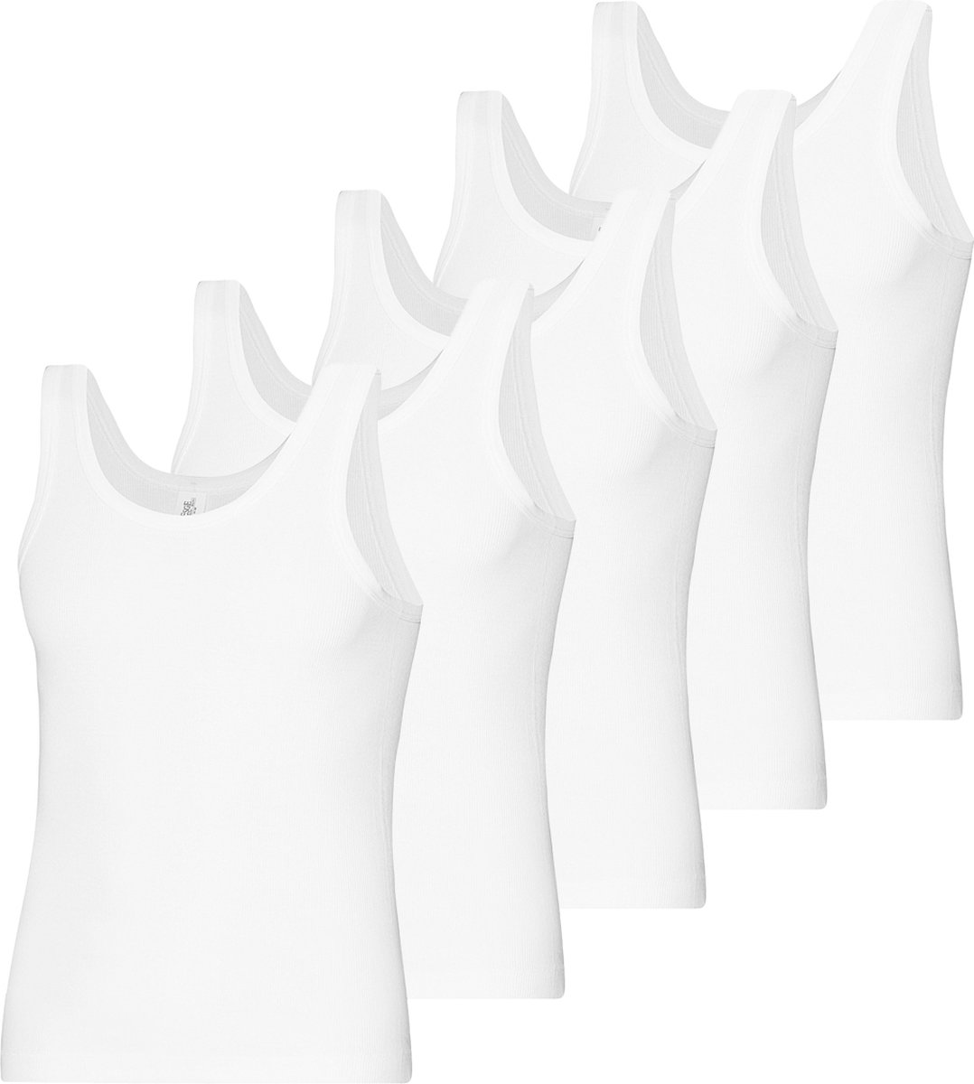 ESGE Heren onderhemd 5 pack - Dubbelrib