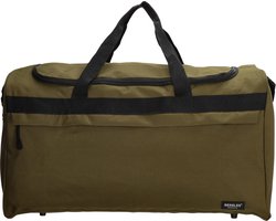 Beagles Originals Basics Reistas Grote Weekend Tas - 66 Liter - Olijfgroen