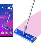 NIMBUS Vloerwisser XXL - Telescoopsteel - Geschikt voor Swiffer XXL vloerdoekjes - 40cm breed