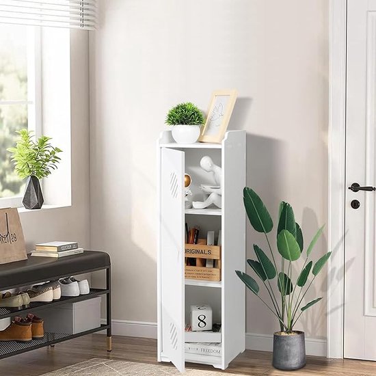 Hzuaneri Badkamerkast, smalle badkamerkast, toiletkast, smal