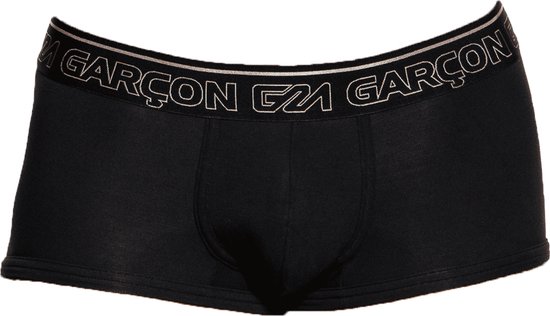 Garçon Black Bamboo Trunks - Heren Ondergoed - Boxershort voor Man - Mannen Boxershort