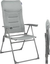Bol.com TRVLMORE Campingstoel - 7 standen - Comfortabele Kampeerstoel - 120 kg draagvermogen - Ligstand - Inklapbare stoel - Kla... aanbieding