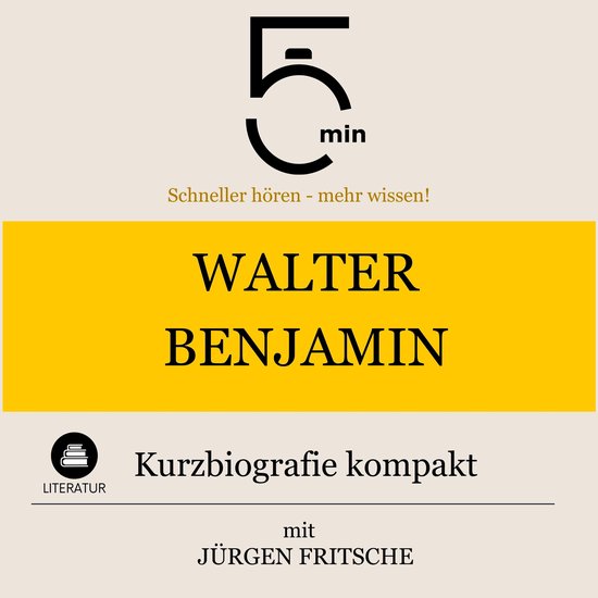 Walter Benjamin: Kurzbiografie kompakt - cover