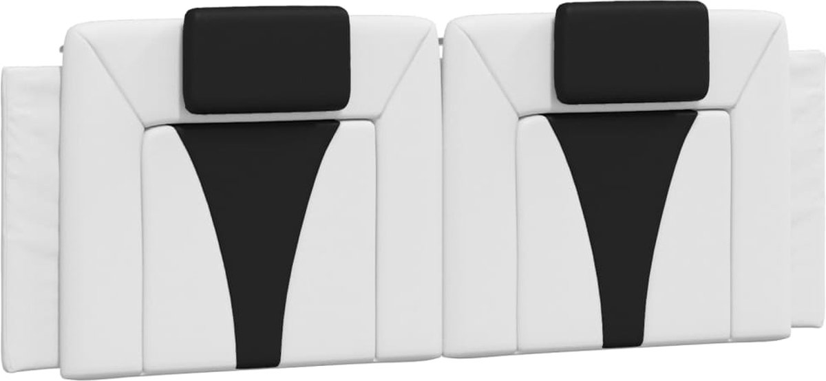 Coussin De Tête De Lit Blanc 140cm Similicuir