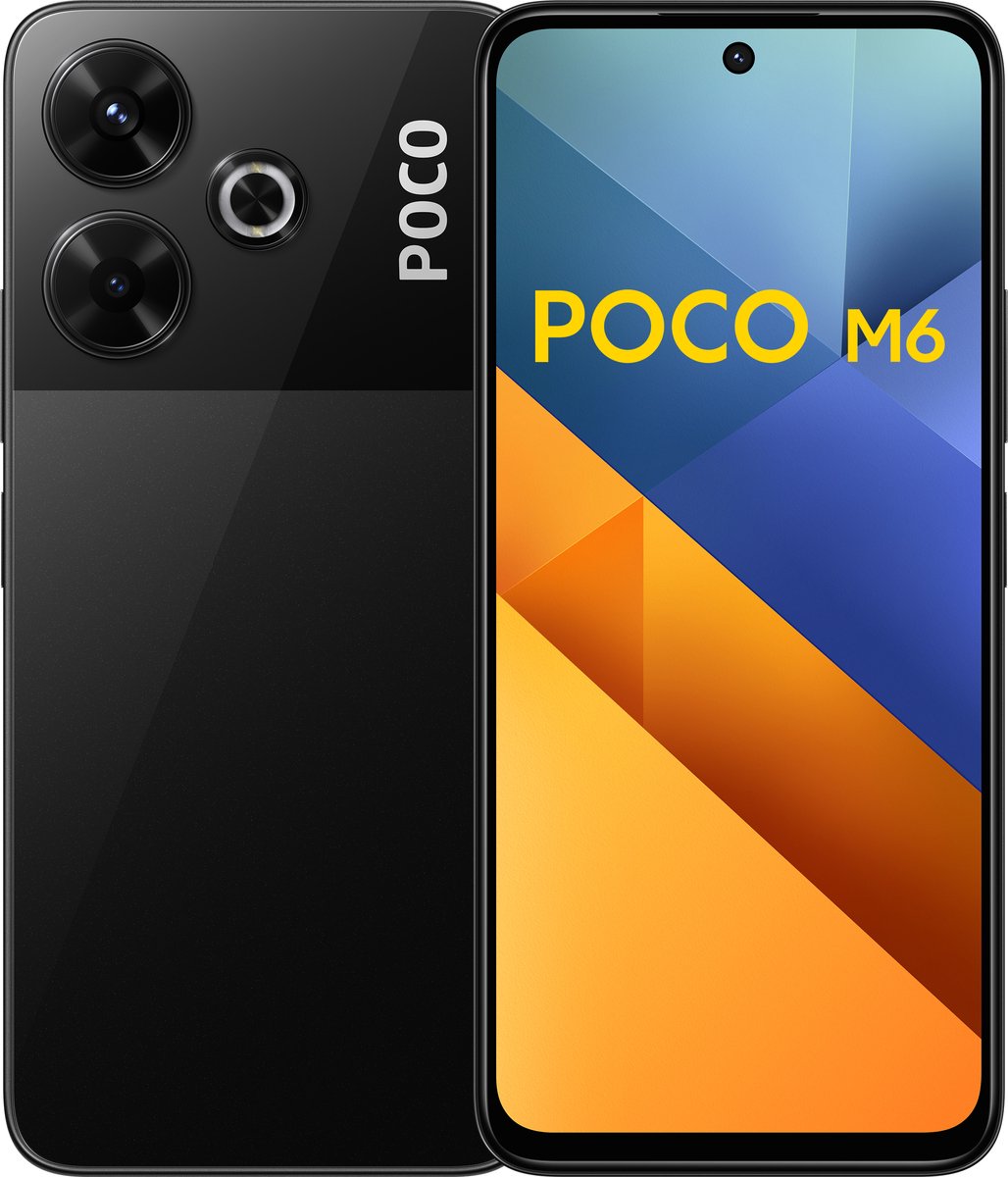 POCO M6 - 8GB/256GB - Zwart