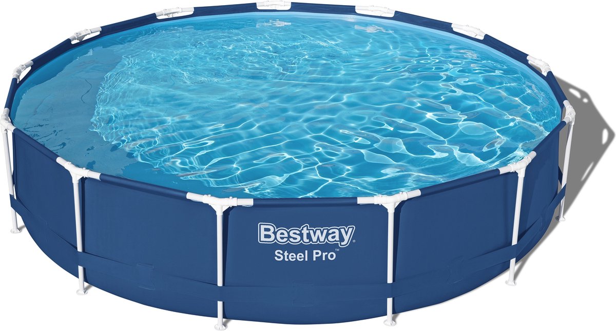 Bestway Steel Pro Rond Bovengronds Zwembad Set 396 m x 84 cm