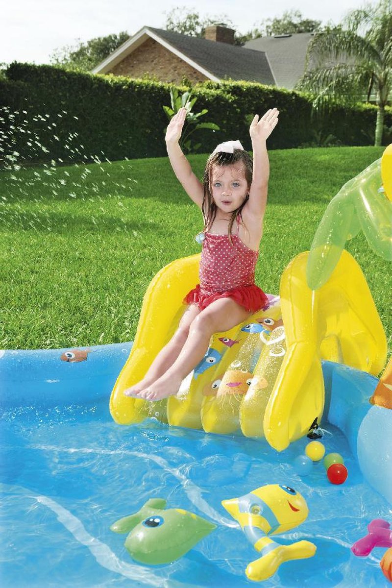 Bestway Speelzwembad Zeedieren - 280x257x87cm — afbeelding 10