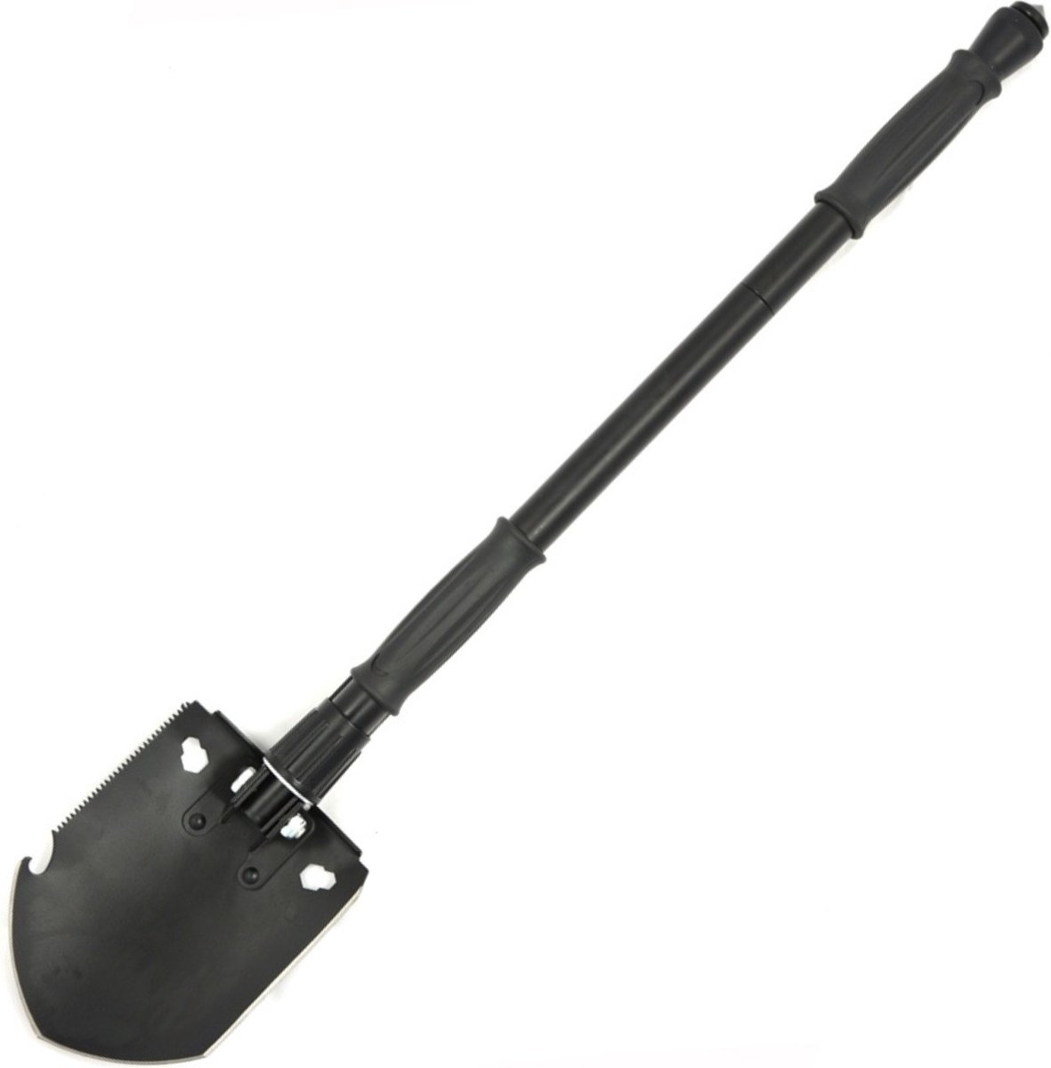AB multifunctionele veldschep G3 met ABS handvat en nylon hoes, zwart