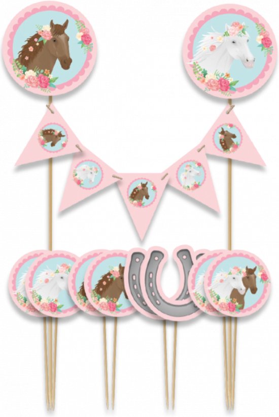 Taartdecoratie 13 - Paarden - Ebru Alkmaar