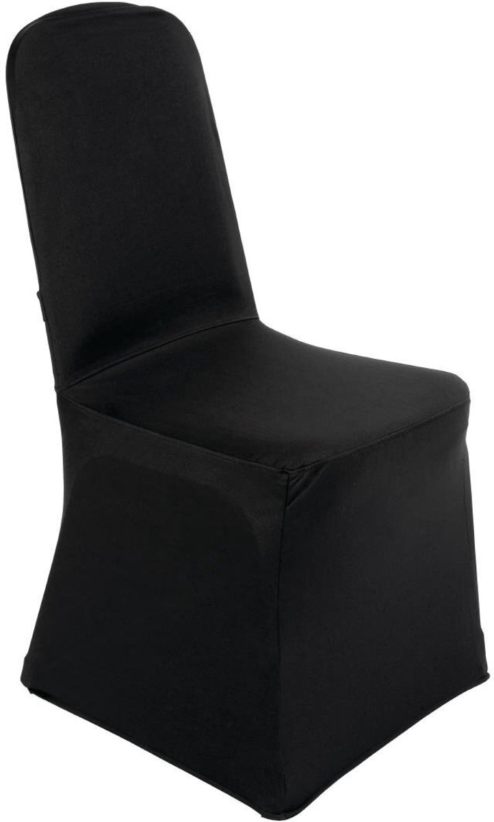 Bolero Hoes voor Banketstoel Zwart - DP923