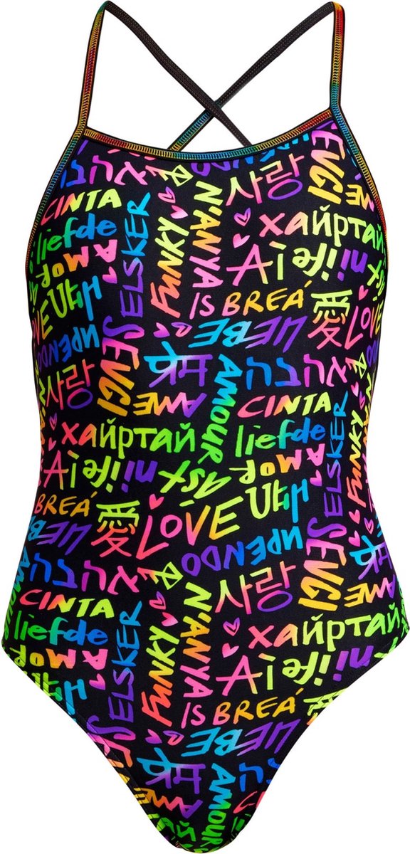 Love Funky Strapped in one piece – Meisjes | Funkita | Maat 140
