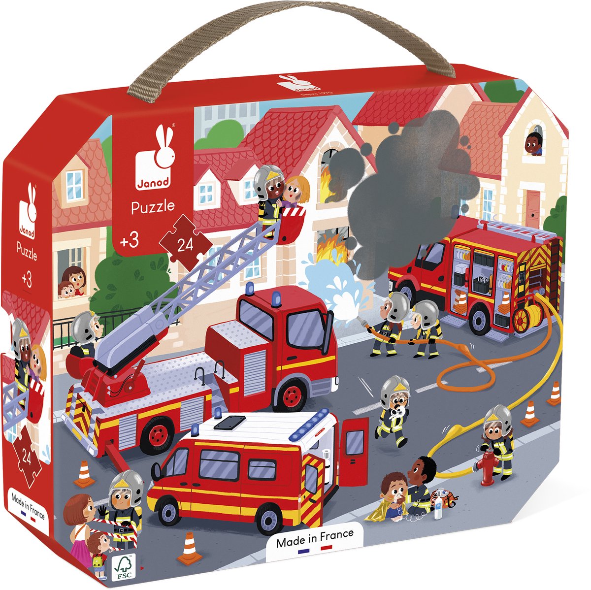 Janod Puzzel - De Brandweer