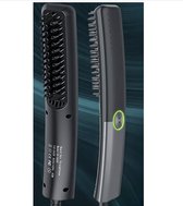 Bol.com 2-in-1 premium ionische borstel voor haar en baard stijltang aanbieding