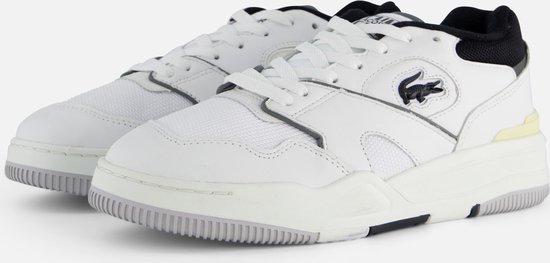 Foto: Lacoste lineshot heren sneakers wit zwart maat 44