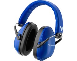 Gehoorbescherming Kind - Gehoorbeschermers Oorkappen Kinderen - 27dB - 3-16 jaar - Donker Blauw - V-Zilla