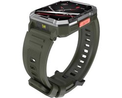 Blackview W60 Smartwatch voor heren - fitnesshorloge met telefoonfunctie (bellen/ontvangen) - kompas - IP68 waterdicht - sporthorloge met 100+ sportmodi - hartslag- en slaapmonitor - stappenteller - geschikt voor Android en iOS - Groen