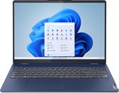 Lenovo IdeaPad Flex 5 16ABR8 AMD Ryzen™ 5 7530U Hybride (2-in-1) 40,6 cm (16") Touchscreen WUXGA 8 GB LPDDR4x-SDRAM 512 GB SSD Wi-Fi 6 (802.11ax) Windows 11 Home Belgisch Blauw