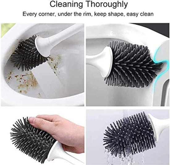 SystèMe De Nettoyage De Toilette Jetable Recharge Jetable De Toilette Recharge Brosse FraîChe