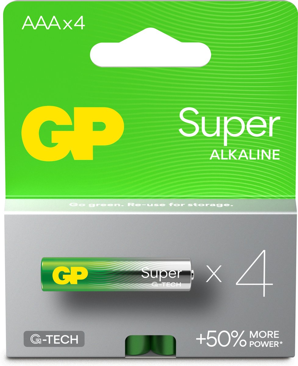 GP Batteries Super Alkaline GP24A Wegwerpbatterij AAA
