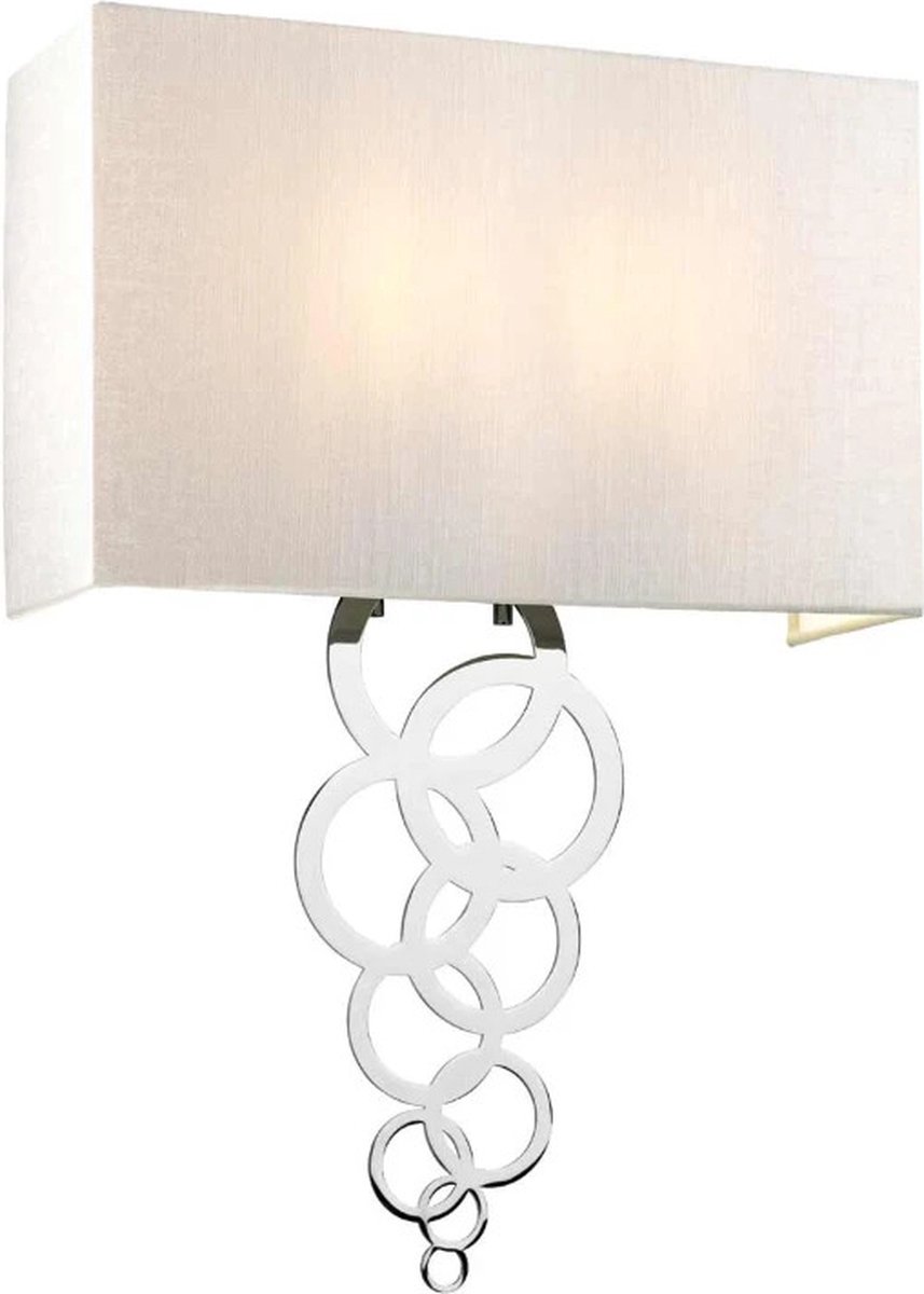 Elstead Lighting LED Wandlamp Rosa | 2X E27 Max 60W | Polished Chrome