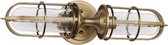 Feiss LED Wandlamp Urban Restoration | 2X E27 Max 60W | IP44 | Dark Antique Brass