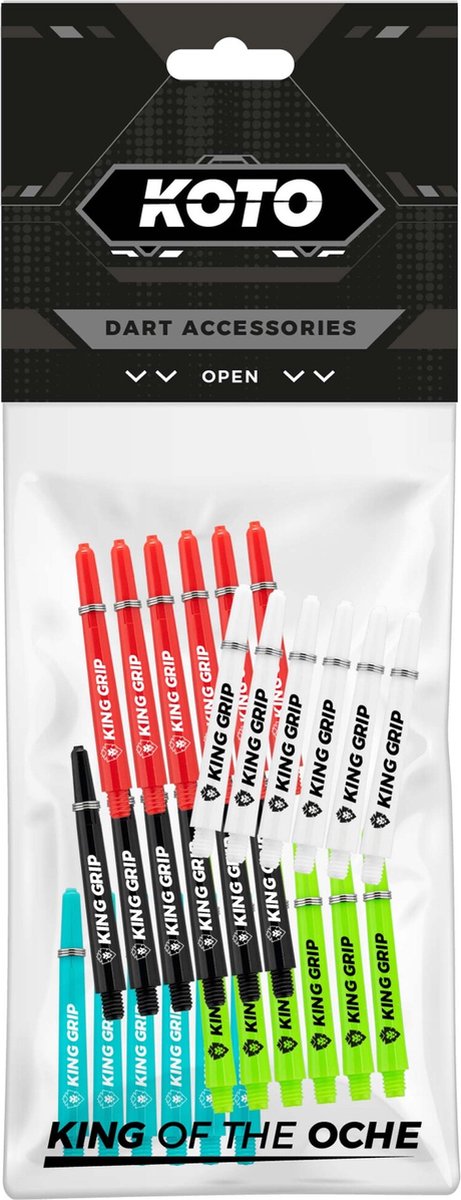 KOTO - Dart Shafts Collectie Medium - 30 Shafts - Nylon — afbeelding 3