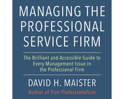 Omslag van Managing the Professional Service Firm