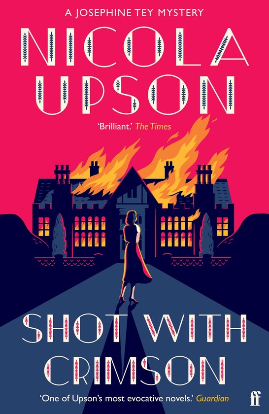 Josephine Tey Series 11 - Shot with Crimson - cover