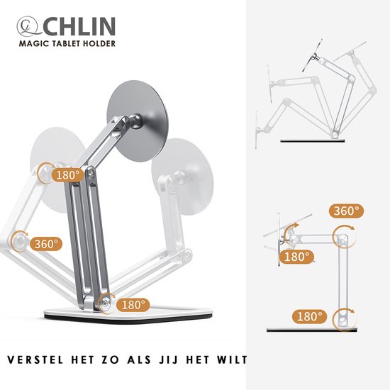 Desktop Vloerstandaard - Max. gewicht: t/m 5 kg, Bevestiging: Bureau