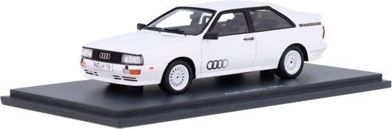 Schuco 1:43 Audi Quattro Año de construcción 1984 plata 450923500 modelo coche 450923500