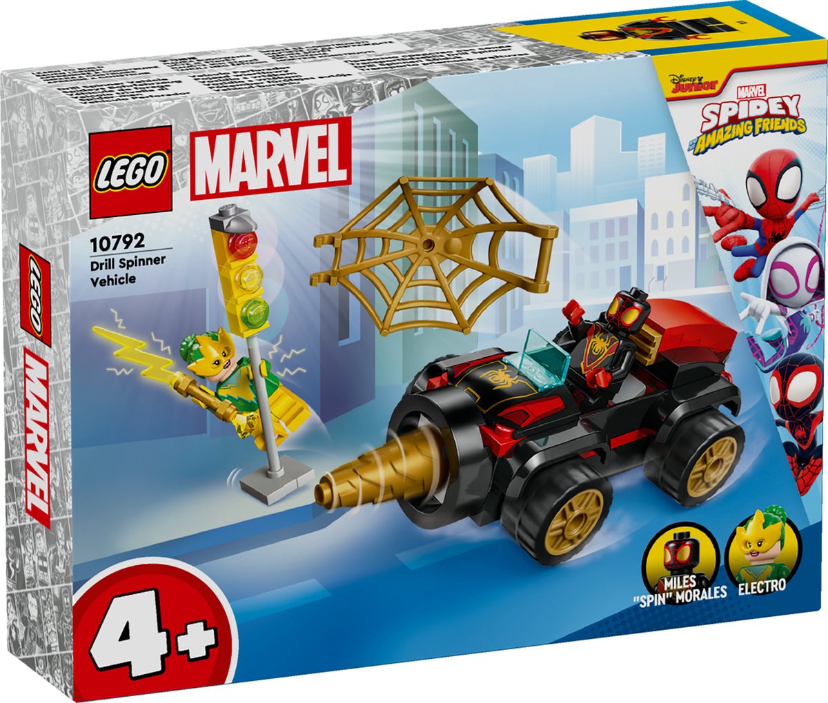 LEGO Marvel 10792 Spidey Drilboorvoertuig