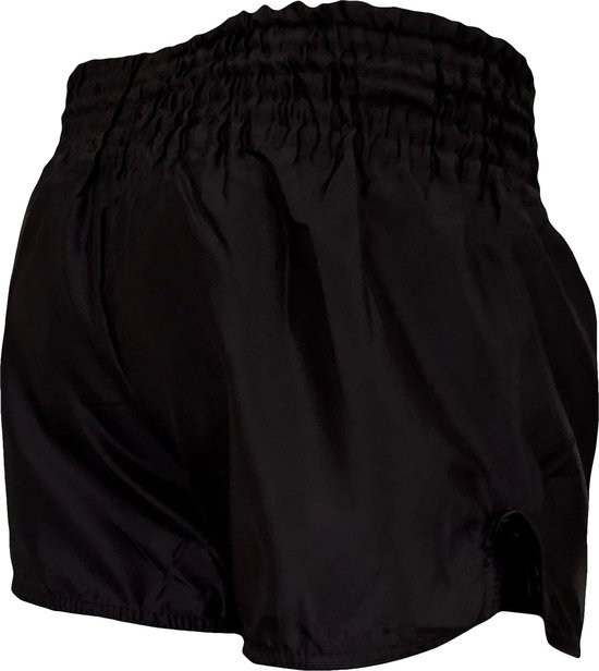 Shorts de Muay Thai PunchR™ No Logo Uni Zwart taille M