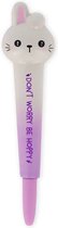 SQUISHY GEL PEN - SQUEEZIES - BUNNY