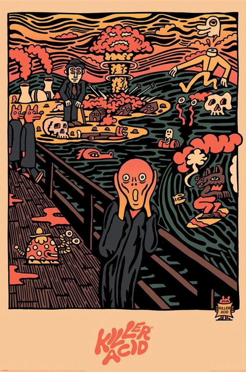 Pyramid Poster Killer Acid - Scream 61x91,5cm Divers