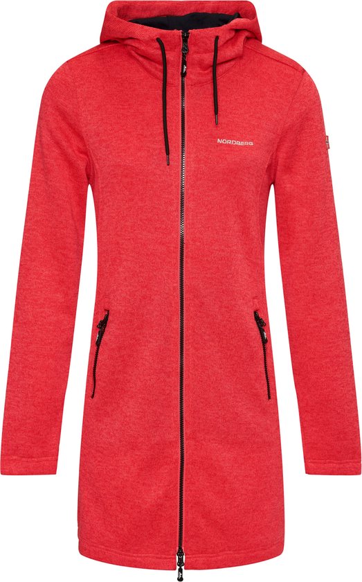 Nordberg Ada Fleece Vest Dames Rood Maat M bol