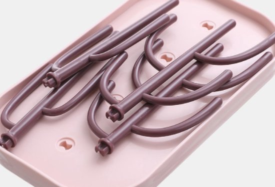 Go Go Gadget - Baby Flesjes Droogrek \ Afdruiprek met Lekbak \ Afwasrek \ Kraamcadeau \ Roze #BabyCadeau