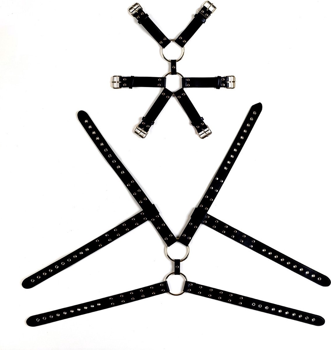 Goedkoopste Virgite - Love Hit - Bondage - BDSM - Lingerie - Borstharnas voor heren mod. 6