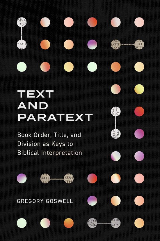 Text and Paratext - cover