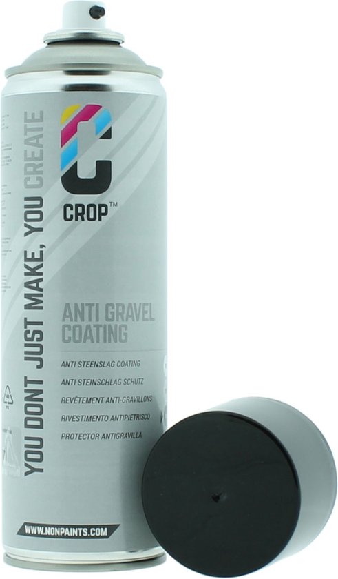 CROP Bodyschutz - Revêtement de dessous de caisse NOIR en aérosol 500ml