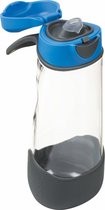 b.box Sportdrinkfles en Waterfles | Eenvoudig Vast te Houden Fles met Lekvrij Deksel | Cool Modern Kindvriendelijk Ontwerp, Kantel en Neem een Slokje | 600 ml