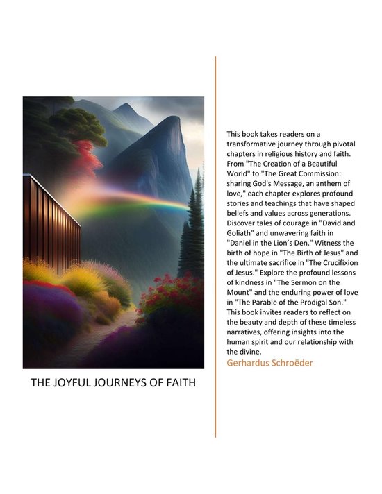 The Jouful Journeys of Faith - cover